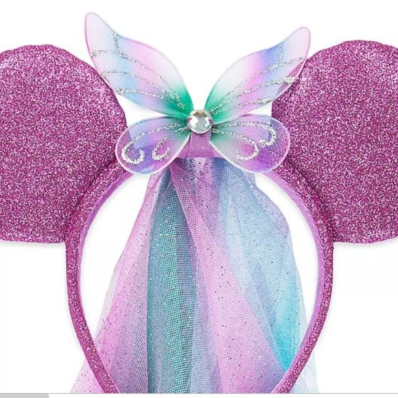 Disney Minnie Fairy Wings (Butterfly) Ear Headband - Picture 2 of 6